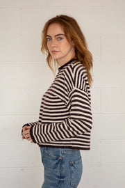 Piper Henley Pullover | Wine