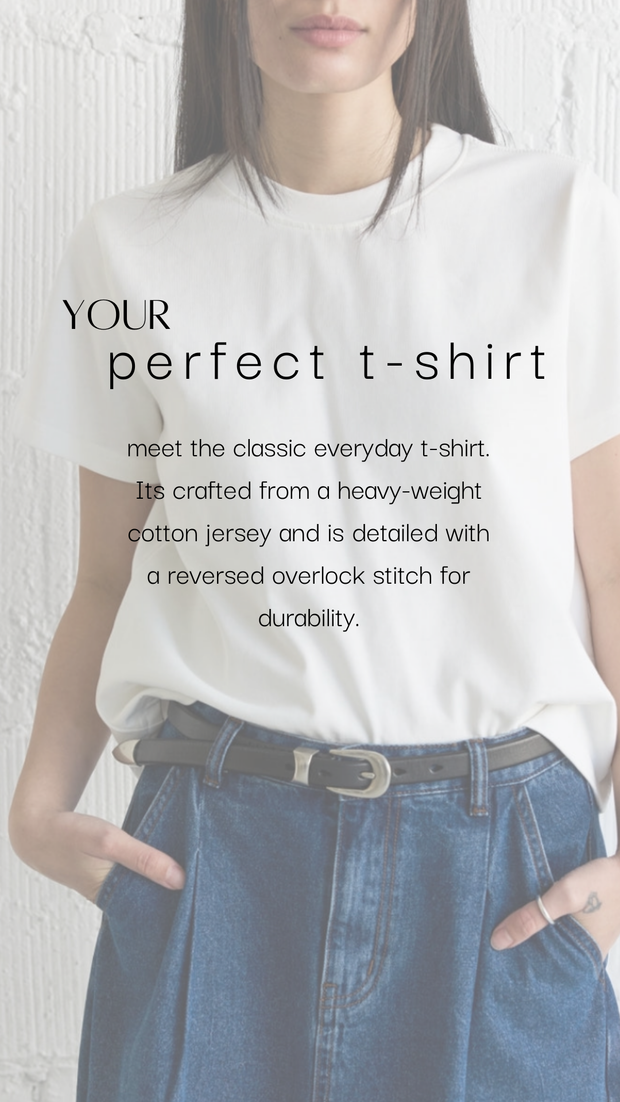 Classic Everyday T-shirt | White