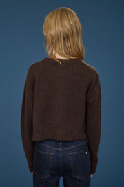 The Margot Cardigan | Brown
