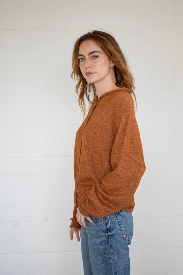 Piper Cardigan | Rust