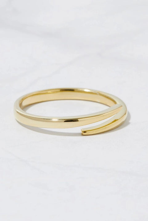 Open Spiral Ring