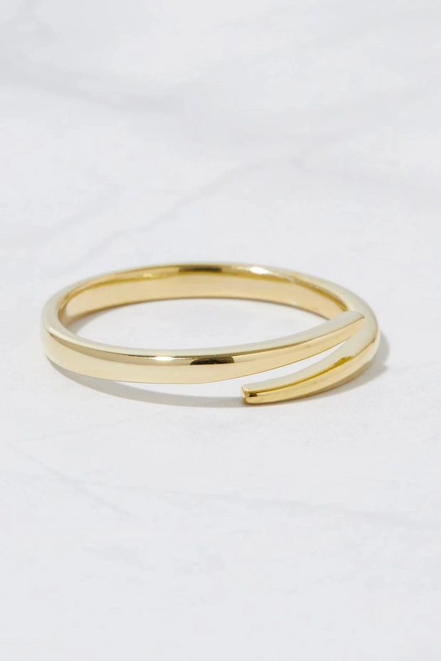 Open Spiral Ring