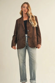 The Easton Suede Blazer