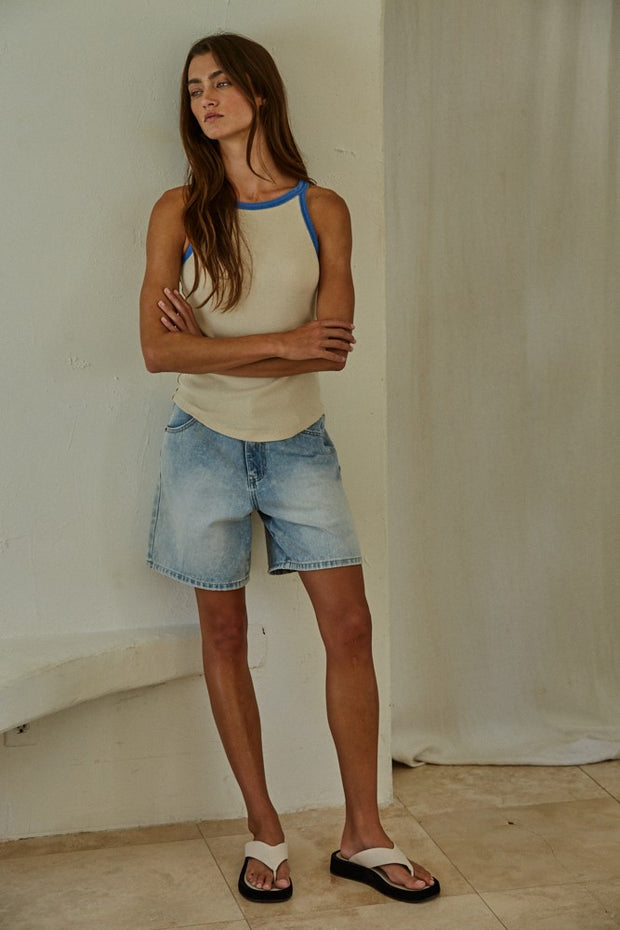 The Baylin Tank | Blue