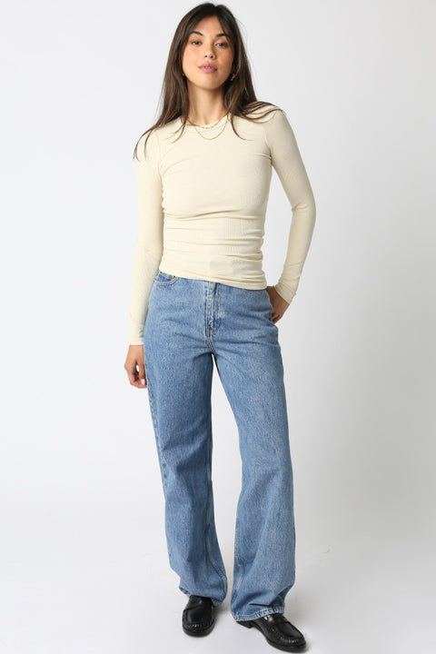 Abbey Long Sleeve | Cream