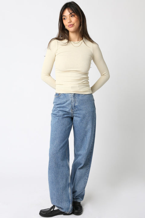 Abbey Long Sleeve | Cream