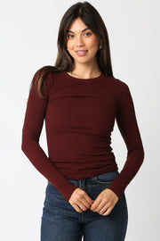 Abbey Long Sleeve | Wine