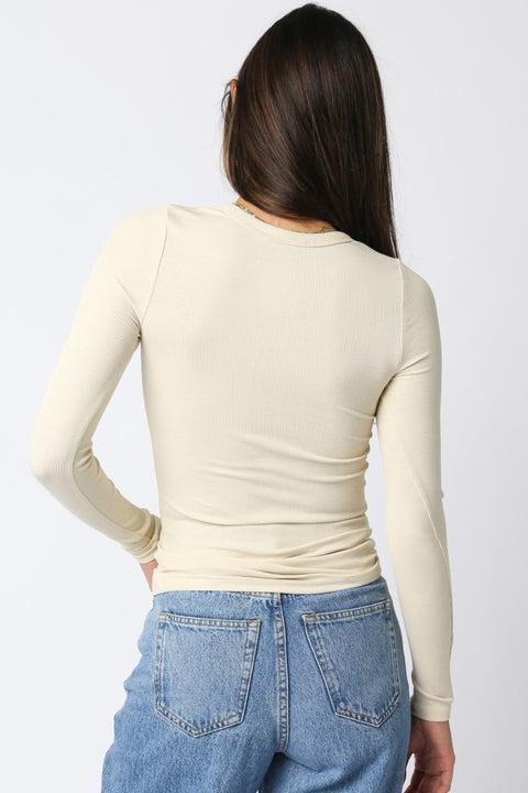 Abbey Long Sleeve | Cream