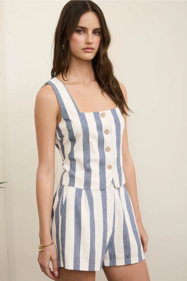 The Marina Stripe Short