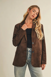 The Easton Suede Blazer