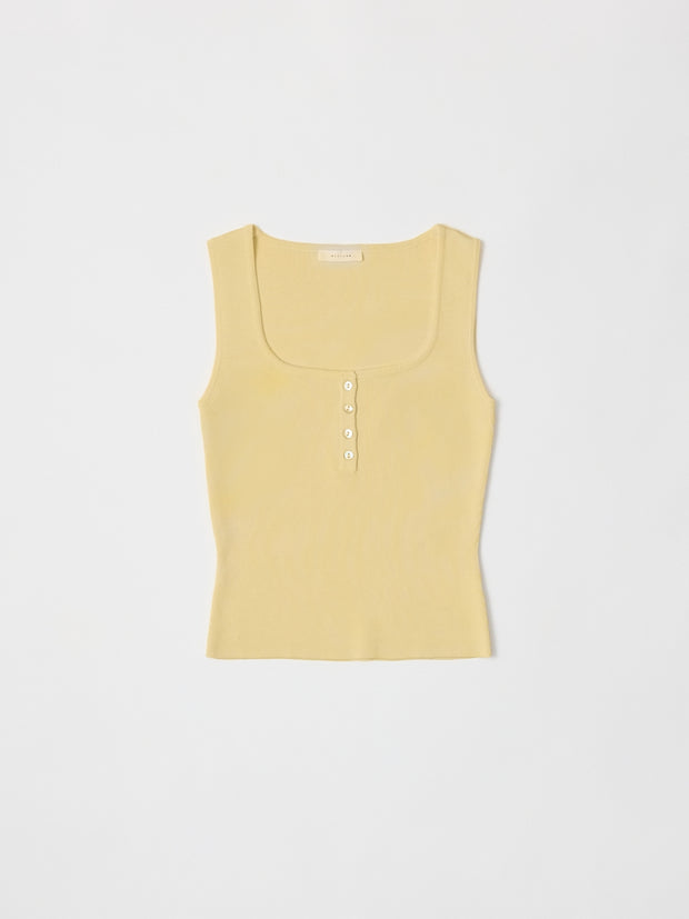 The Kerrigan Top | Soft Yellow