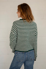 Piper Henley Pullover | Forest Green