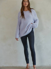 The Mia Sweater | Lavender