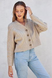 The Selby Cardigan | Oatmeal