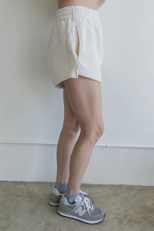 Dani Pullover + Shorts Set | Cream
