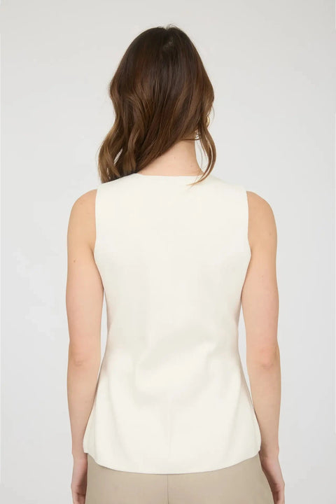 The Marlowe Button Top