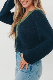 The Holland Knit Cardigan | Midnight
