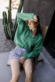 Piper Cardigan | Kelly Green