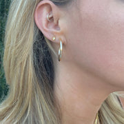 Tessa Tube Hoops - Medium