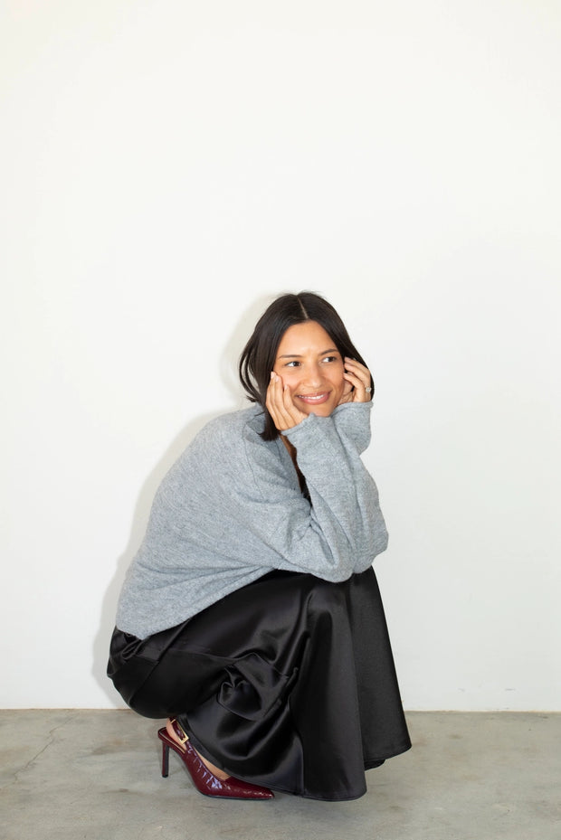 Piper Cardigan | Heather Grey
