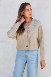 The Selby Cardigan | Oatmeal