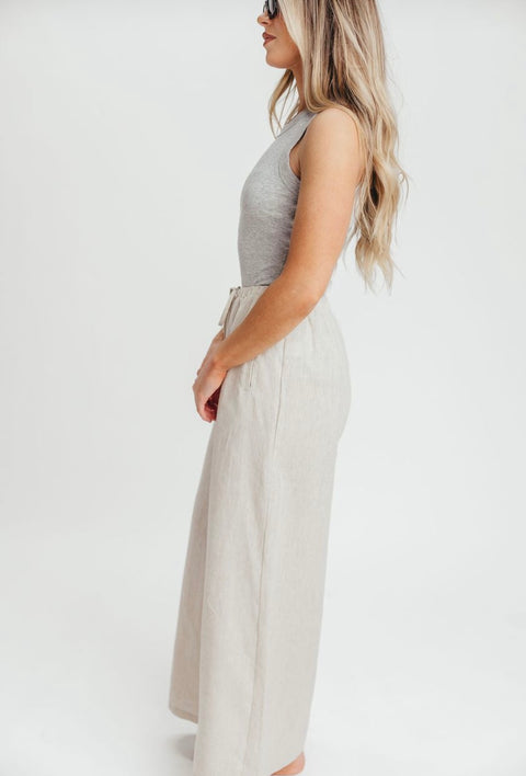 Essential Ribbed Tank | Light Grey
