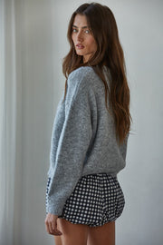 The Liora Cardigan | Grey
