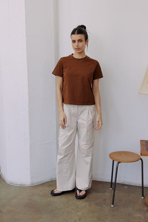 Classic Everyday T-shirt  | Brown