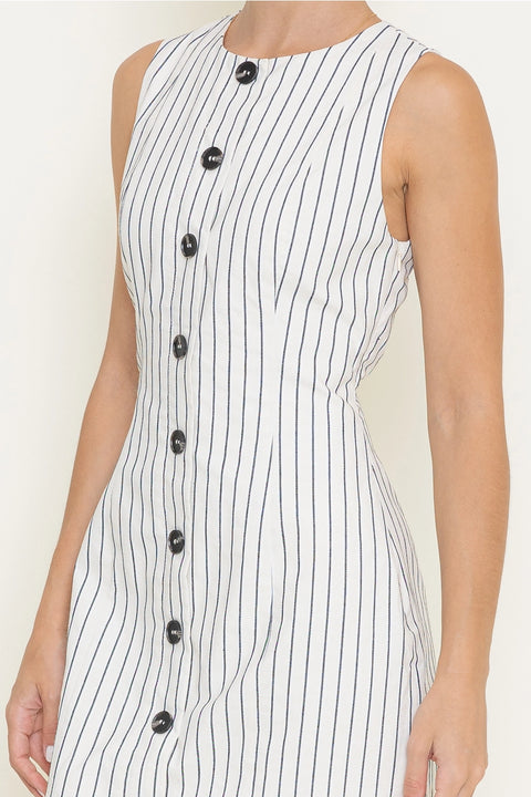 The Brighton Stripe Mini Dress