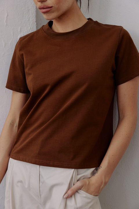 Classic Everyday T-shirt  | Brown