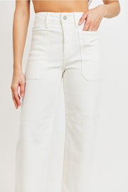 Nautical Wide Leg Pants