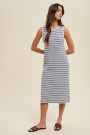 Sadie Stripe Midi Dress