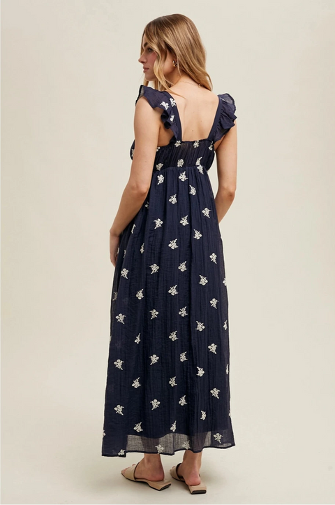 Merrin Embroidered Maxi