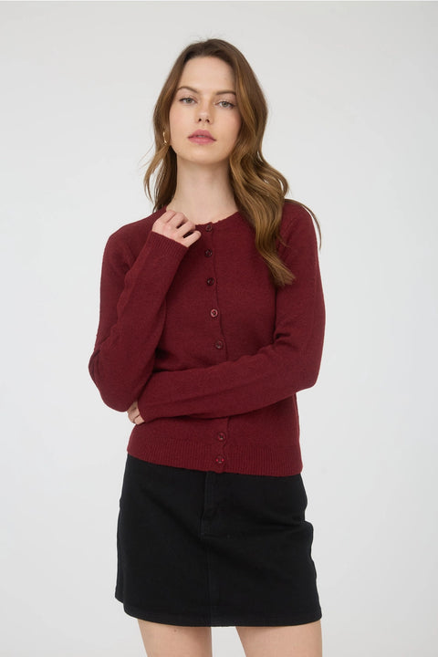 The Wren Cardigan | Wine