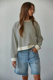 The Tove Stripe Pullover