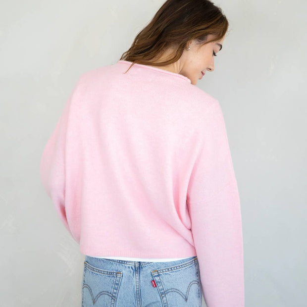 Piper Cardigan | Cloud Pink