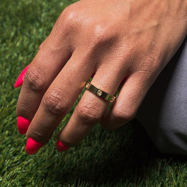 Corinne Gold Ring