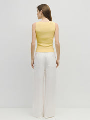 The Kerrigan Top | Soft Yellow