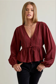 The Clarabel Blouse