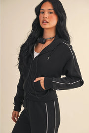 The Line Edit Zip Hoodie