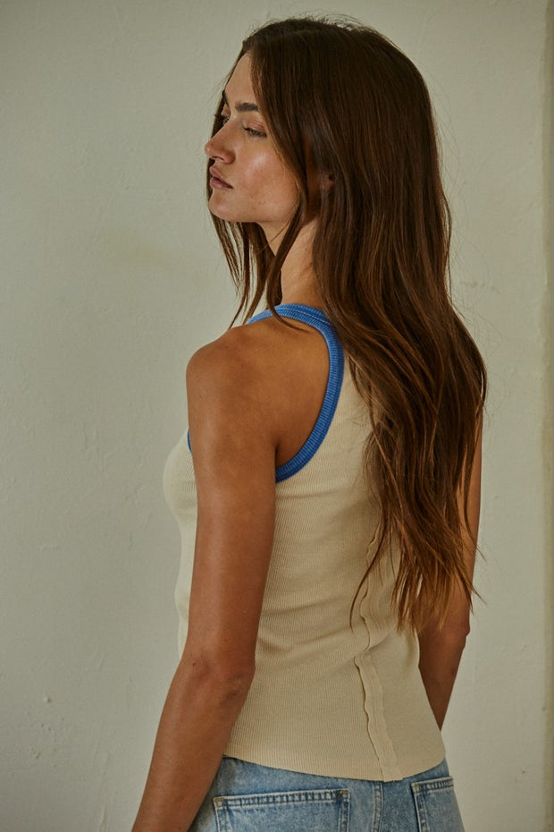 The Baylin Tank | Blue