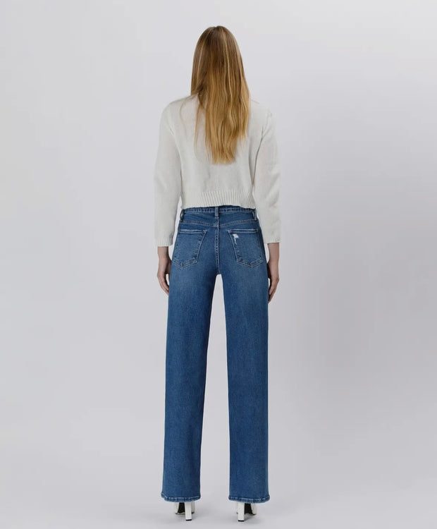 90’s Super High Rise Wide Leg Jeans