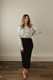 The Echo Knit | Cream