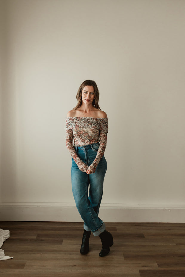 The Isola Off-Shoulder Bodysuit