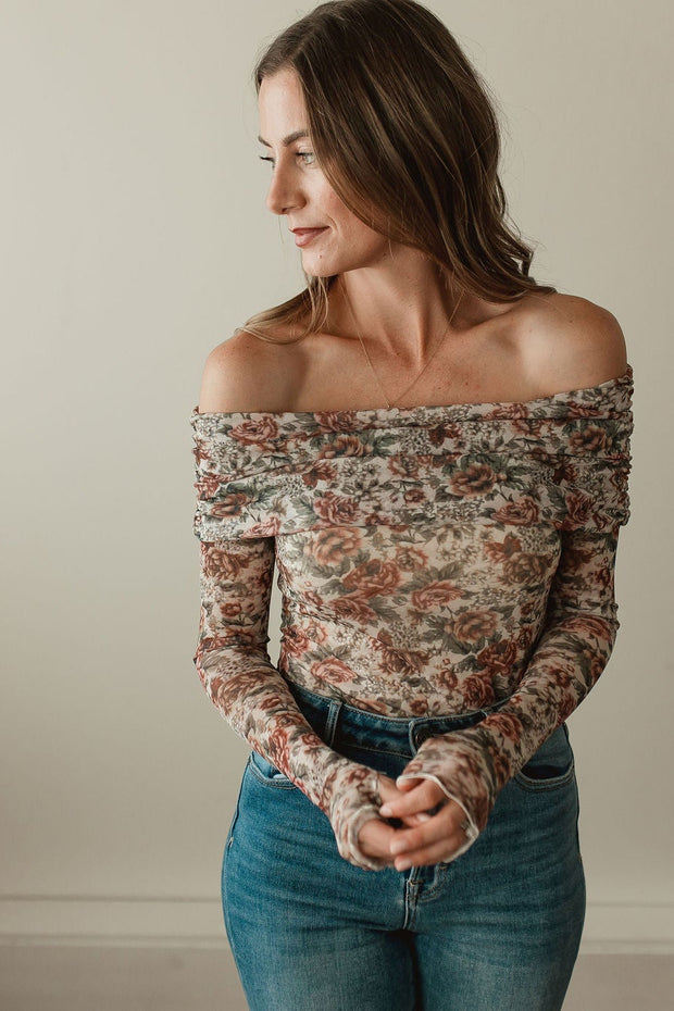 The Isola Off-Shoulder Bodysuit