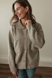 The Esme Knit Shirt-Jacket