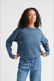 The Solin Top | Navy