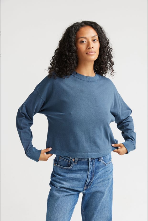 The Solin Top | Navy