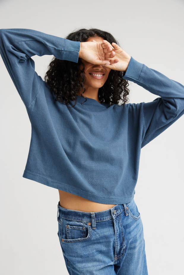 The Solin Top | Navy