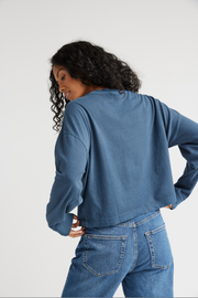 The Solin Top | Navy